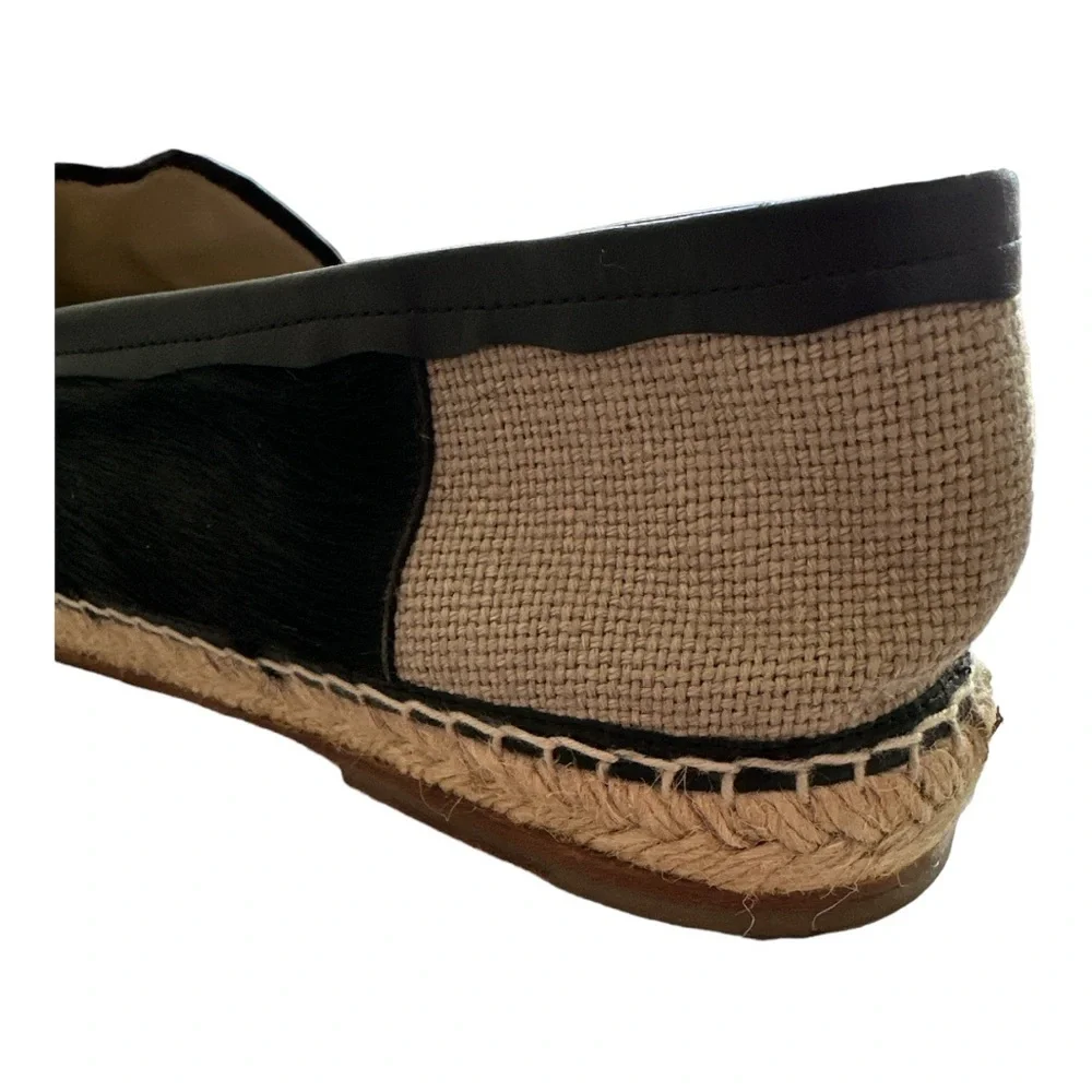 Dolce & Gabbana Women's Flats Leopard-print fabric Espadrilles Sz. 11